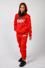 Load image into Gallery viewer, Rich Mentality Sweatsuit Red Hot