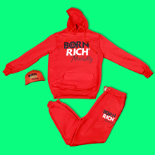 Load image into Gallery viewer, Rich Mentality Sweatsuit Red Hot