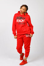Load image into Gallery viewer, Rich Mentality Sweatsuit Red Hot
