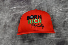 Load image into Gallery viewer, Rich Mentality Snapback Hat Red
